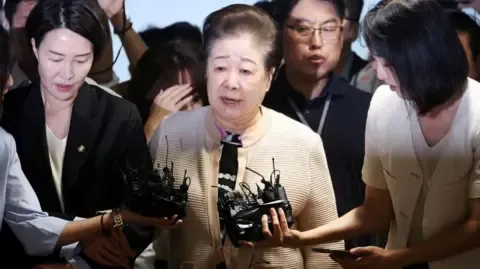 Disputed Church Head Denies Gift-giving Allegations Involving Ex-South Korea First Lady