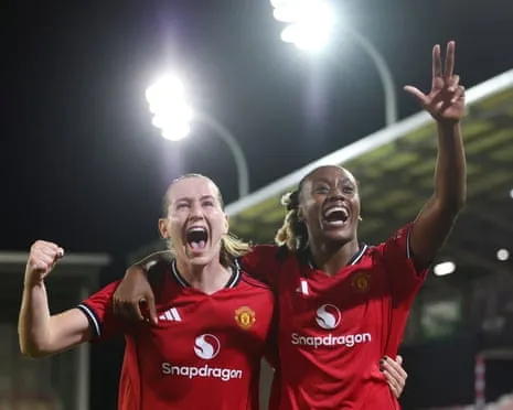 E. Terland's Hat-Trick Propels Manchester United Through to Women's Champions League Main Draw