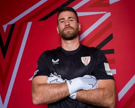 El portero Simón: ‘Alcanzar un título con el Athletic me completa más que diez trofeos fuera de aquí’