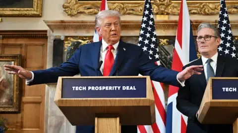 Donald Trump Suggests Keir Starmer Could Employ Armed Forces to Control UK Borders