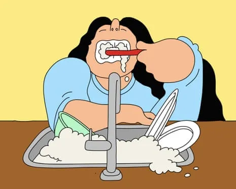 Should Our Flatmate Avoid Brushing Their Toothbrush at the Kitchen Basin?