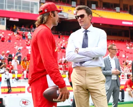 Tom Brady ignites online backlash following being spotted in Raiders coaching booth