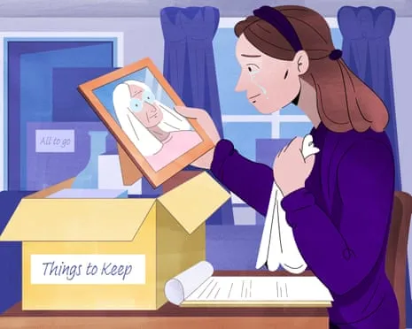 Sort while you work and take your time: six steps to emptying a relative’s house when they die